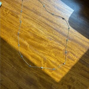 Adina Eden Diamond by the Yard Necklace - Gold / 24"